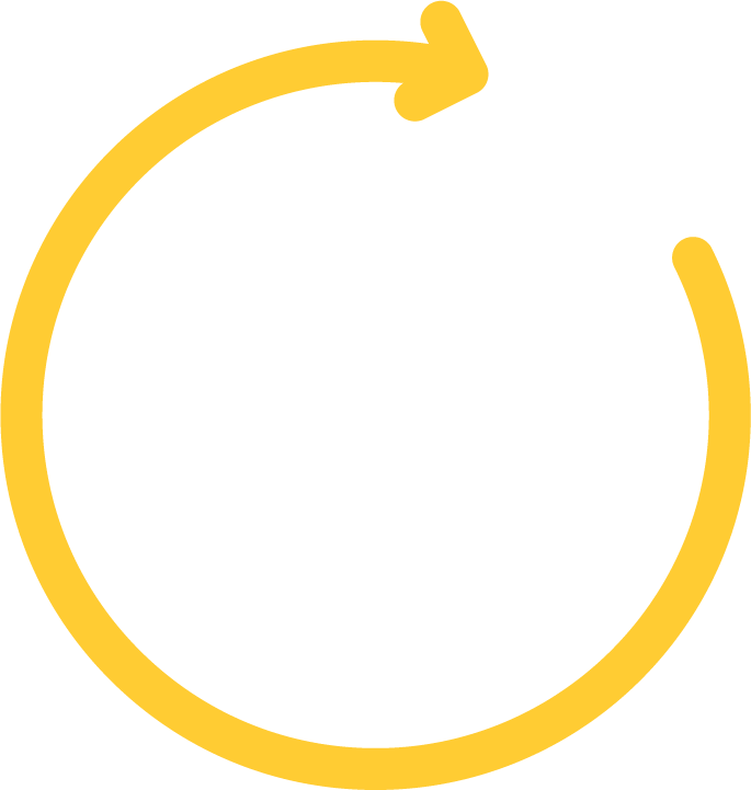 Yellow circular arrow indicating refresh or repeat
